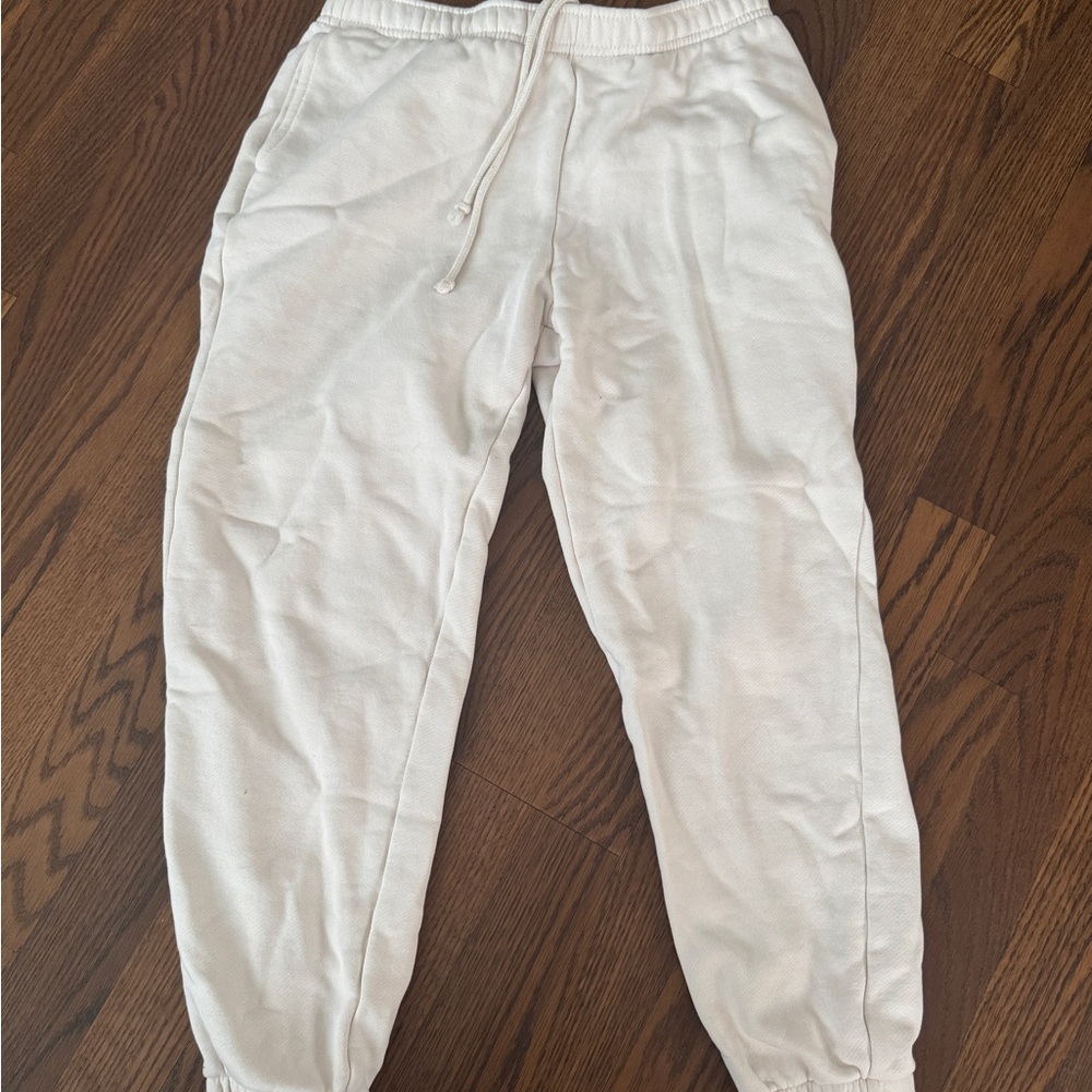 Universal Thread Cream Jogger Pants